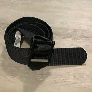 Turin Black Men's adjustable Belt